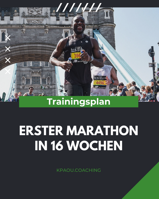 TRAININGSPLAN: Erster Marathon in 16 Wochen
