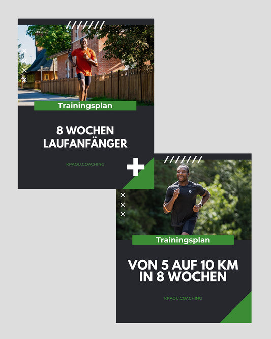 TRAININGSPLAN BUNDLE: Laufanfänger